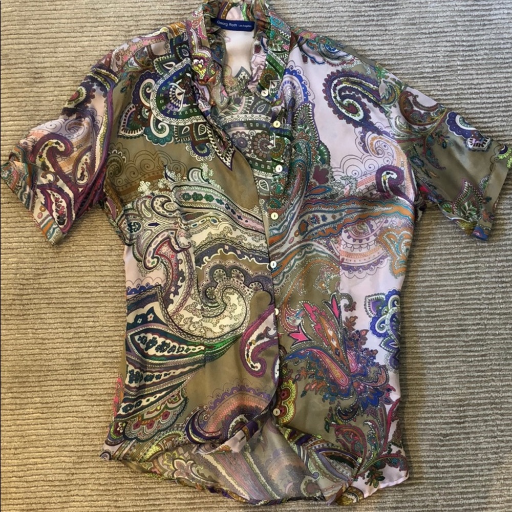 Paisley blouse
